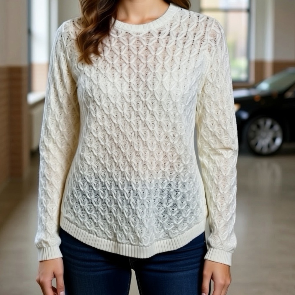 Jeanne Pierre Women's Crew Neck Sweater, Small